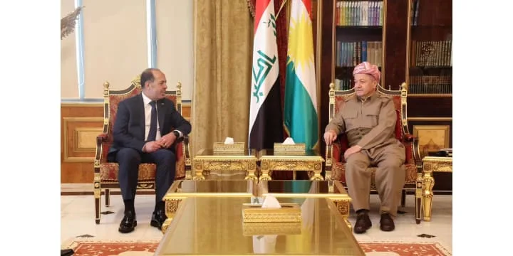President Masoud Barzani warmly welcomed a delegation from Jordan's higher education and universities.