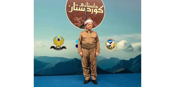 President Masoud Barzani attended epic play “Dastan of Kurdistan.