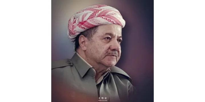 رسالة تهنئة من الرئيس بارزاني بمناسبة أعياد الميلاد ورأس السنة الجديدة