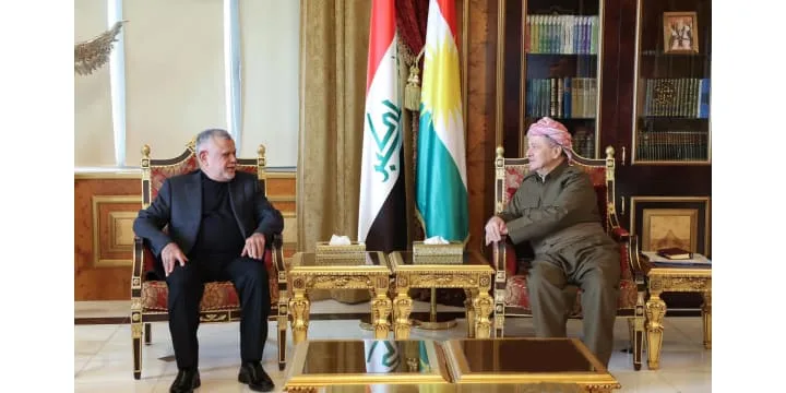 President Barzani Welcomes the Secretary-General of the Badr Organization