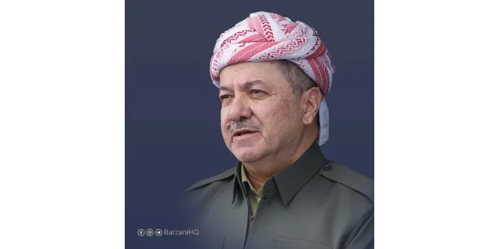 رسالة تهنئة من الرئيس بارزاني بمناسبة حلول عيد القيامة