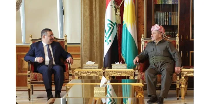 الرئيس بارزاني يستقبل عدداً من أعضاء مجلس النواب العراقي عن محافظة نينوى