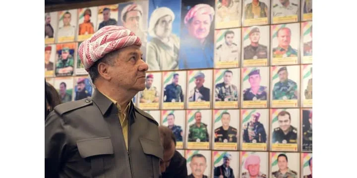 الرئيس بارزاني يزور مركز مدينة دهوك