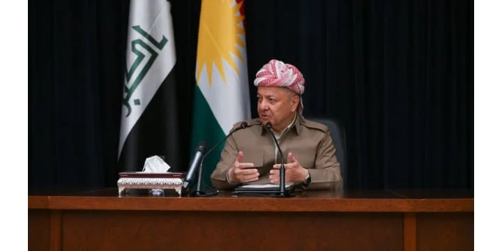 رسالة الرئيس بارزاني بمناسبة ذكرى تأسيس مدينة السليمانية
