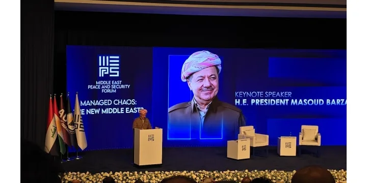 The Middle East Peace and Security Forum Kicks Off in Duhok.
