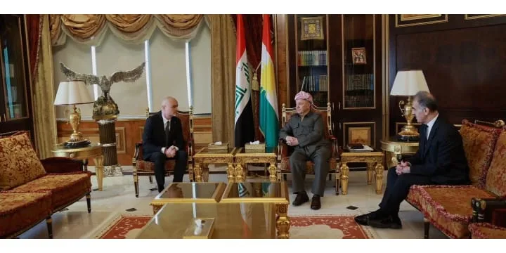 الرئيس بارزاني يستقبل القنصل العام الجديد لبولندا في أربيل