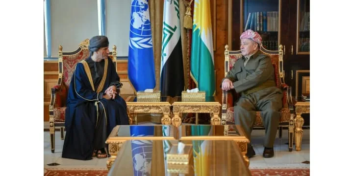 President Barzani receives the UN Secretary-General’s Special Representative in Iraq
