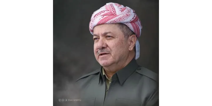 الرئيس بارزاني: يجب احترام اللاجئين والمواطنين العرب السوريين الذين لجؤوا إلى إقليم كوردستان