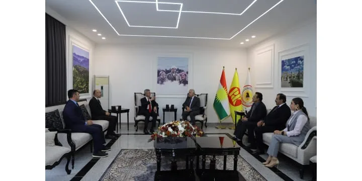Hoshyar Siwaily and the German Consul General Discuss the Situation in the Kurdistan Region and Regional Developments