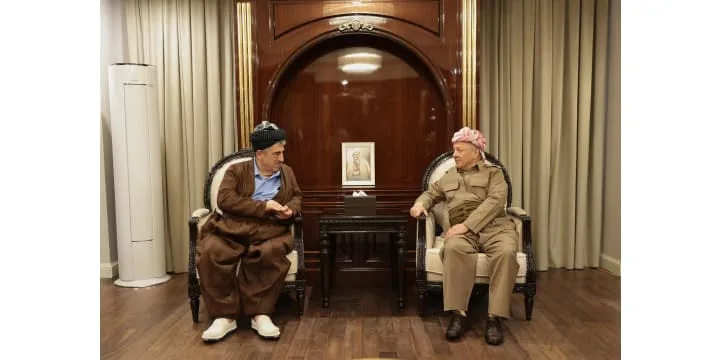 President Barzani Receives Mohammed Haji Mahmoud