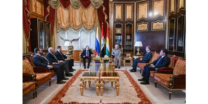 President Barzani Receives Ambassador of the Russian Federation to Iraq
