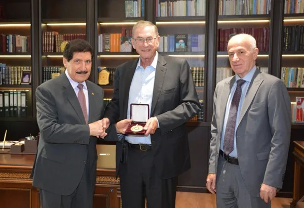 Fazil Mirani Head of KDP Standing Committee Receives Lord Michael Ashcroft