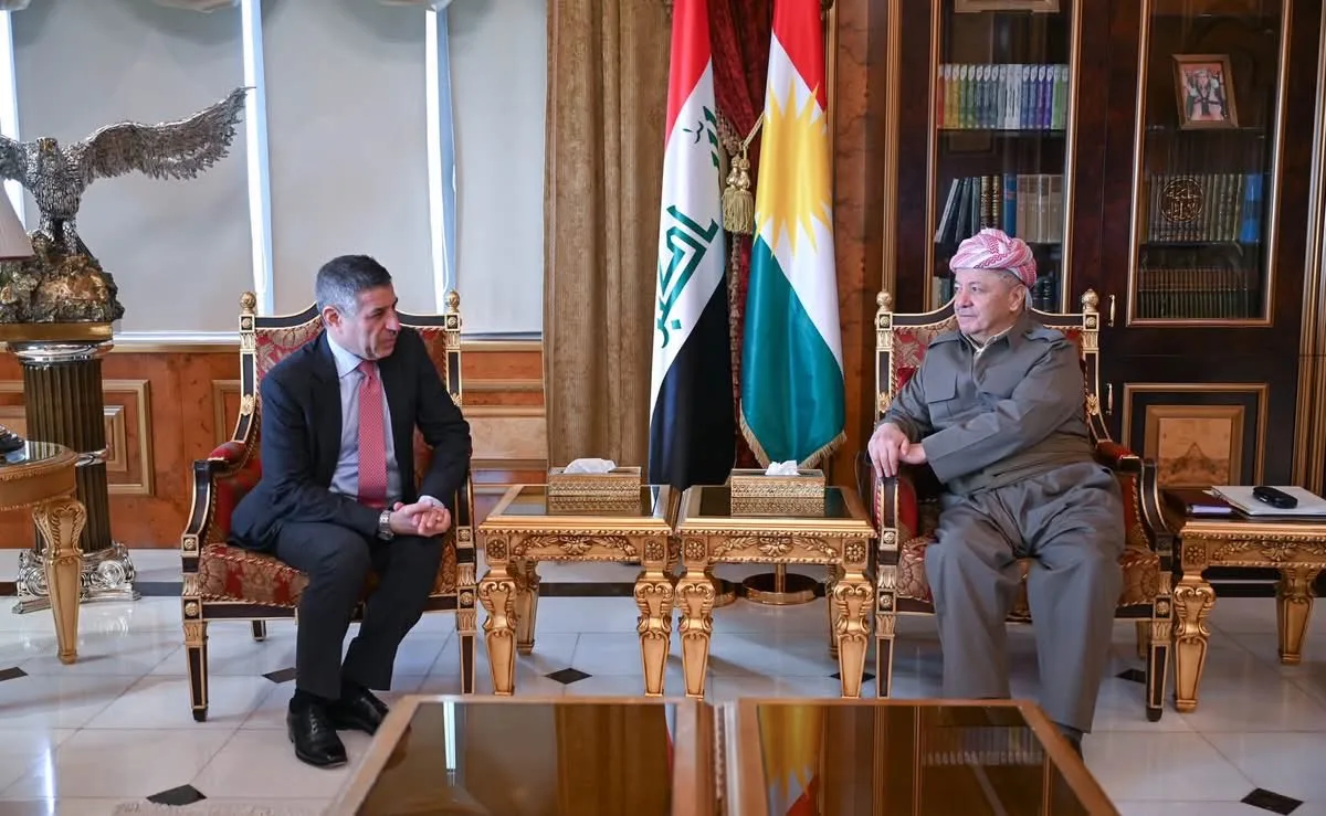 President Barzani Receives U.S. Embassy Chargé d’Affaires