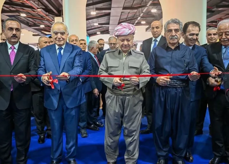 President Masoud Barzani inaugurated the 18th Erbil International Book Fair in Erbil.